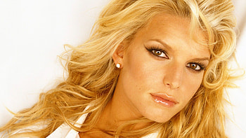 Jessica Simpson, Movie, Jessica Simpson wet lips, Face closeup HD wallpaper