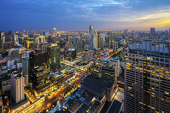 Bangkok skyline, , Hintergrnde HD wallpaper