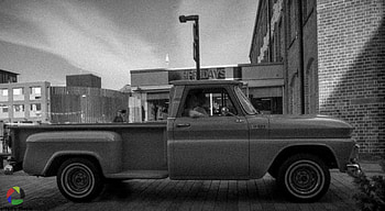 1956 Chevy truck, BnW, old, car, vehicle, chevy, truck HD wallpaper