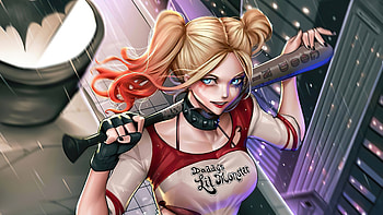 2020 Harley Quinn, harley-quinn, superheroes, artwork, artist, artstation HD wallpaper
