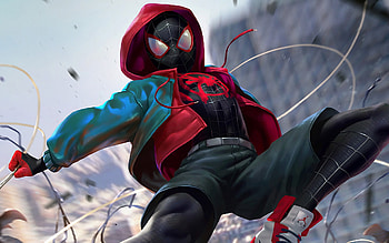 Miles Morales Spider-Man: Into the Spider-Verse, PC , Powerful and iconic, Action-packed scenes HD wallpaper