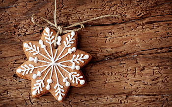 cookie, snowflakes, brown, snowflake, christmas, cookies HD wallpaper