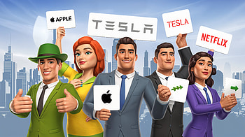 Vibrant Stock Market Characters - Ultra, Stock Market, business, technology, investment HD wallpaper