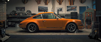 Classic Porsche in Garage [] : , Porsche Ultra Wide HD wallpaper