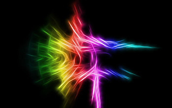 Rainbow lights , Abstract HD wallpaper
