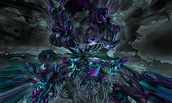 Structure, 3D, Fractal, Intricate, Confused HD wallpaper