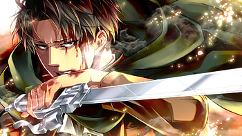Levi Ackerman, Anime , Fearless soldier, Mysterious past HD wallpaper