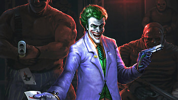 Joker With Team, joker, superheroes, dc-comics HD wallpaper