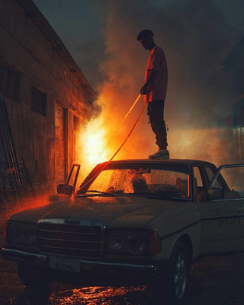 afroto, sky, car HD phone wallpaper