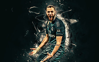 Karim Benzema, soccer, footballer, kb9, realmadrid, football, karimbenzema, sport, french HD wallpaper