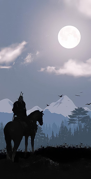 The Witcher, Geralt HD phone wallpaper