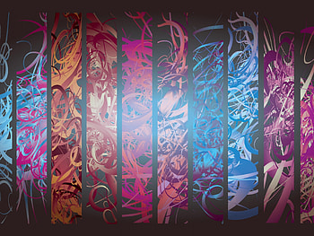Abstract, Pattern, Lines, Stripes, Streaks, Turbid HD wallpaper