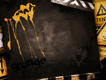 Dangerous, warning, 2d, graphic illustration HD wallpaper