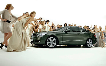 Mercedes Benz, run, mercedes benz, car HD wallpaper