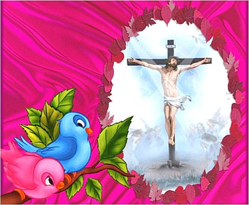 Crucified, god, bird, cross, jesus, christ, religion, christianity HD wallpaper