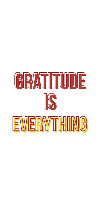 Gratitude , Ethan Mercado's creation, Inspirational design, Thankfulness reminder HD phone wallpaper