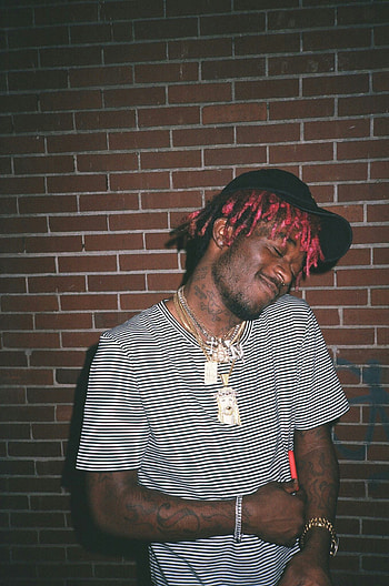 Lil Uzi Vert, Iconic hip-hop artist, Unique fashion style, Musical sensation HD phone wallpaper