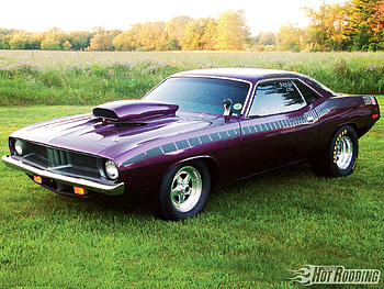 73 Cuda, purple, 1973, cuda, plymouth HD wallpaper