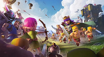 Clash of Clans, Mobile gaming success, Billion-dollar game, Impatient players HD wallpaper