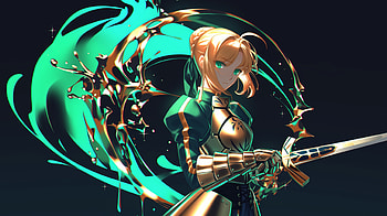of Saber from Fate/Grand Order, Anime, Fate (Series), Fate/Grand Order, Saber (Fate Series) HD wallpaper