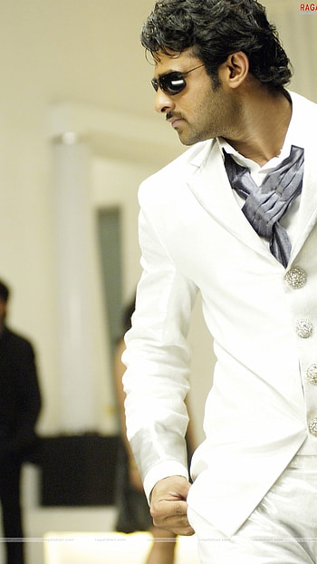 Prabhas Ke, White Dress HD phone wallpaper