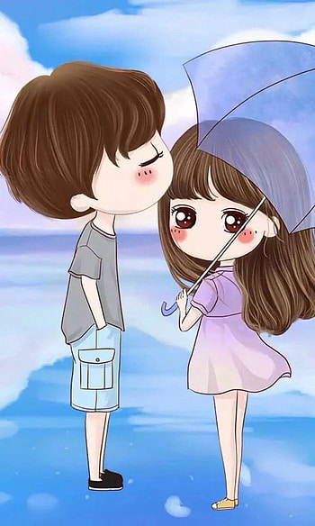 Cute LOVE couple . Cute love , Cartoon love , Cartoons love, Cute Couple Drawings HD phone wallpaper