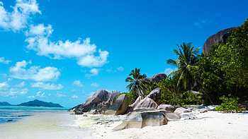 Seychelles dreams, Tranquil haven, Sleep in paradise, Unforgettable escape HD wallpaper