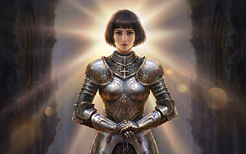 Joan of Arc, Heroic martyr, French heroine, Historical figure HD wallpaper