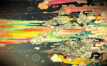 Collage.., abstract, paint, painter, oil, unknown, collage HD wallpaper