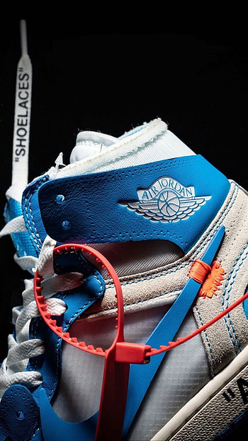 Air Jordan 1 offwhite, Jordan1, AirJordan HD phone wallpaper