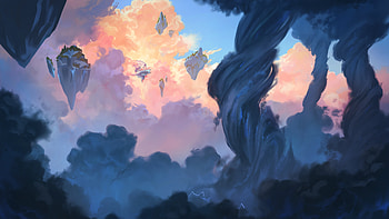 video game, Lost Skies HD wallpaper