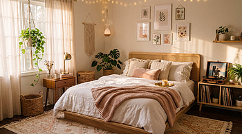 Dreamy Aesthetic Bedroom, Bedroom HD wallpaper