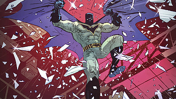 Batman, jump, dc comics HD wallpaper
