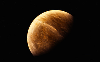 Orange Planet , planet, digital-universe HD wallpaper
