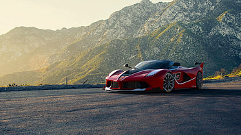 Sports, Mountains, Ferrari, Cars, Sports Car, Supercar HD wallpaper