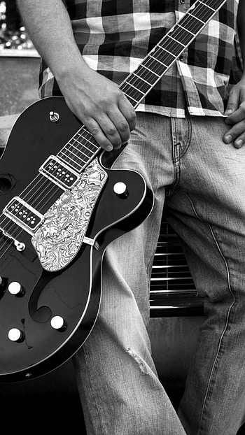 music, guitar HD phone wallpaper