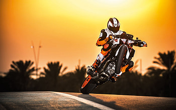 KTM Duke, Stunts HD wallpaper