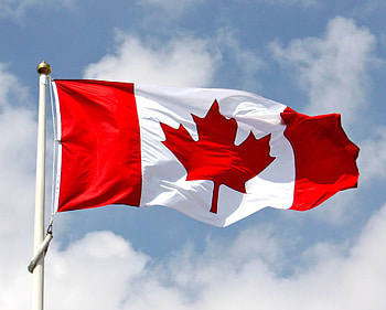 Canada, Flags HD wallpaper