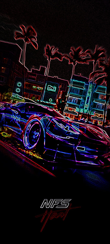 NFS Heart neon, automotive_design, motor_vehicle HD phone wallpaper