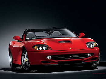 Ferrari-550 Barchetta, horse power, my ferrari HD wallpaper