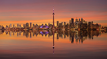 Toronto Skyline, Travels, High resolution HD wallpaper