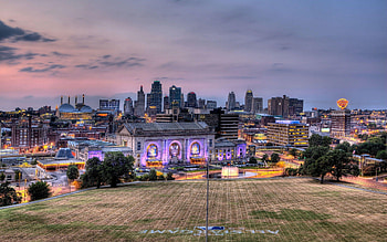 Kansas City Skyline, Travels HD wallpaper