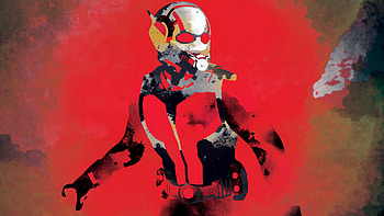 Ant-man, watercolor, art HD wallpaper
