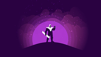 Thanos New Art , thanos, superheroes, artwork HD wallpaper