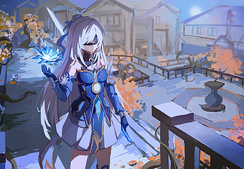Jingliu — Frostbound Sovereign (Honkai: Star Rail ), Jingliu (Honkai: Star Rail), video game, Honkai: Star Rail HD wallpaper