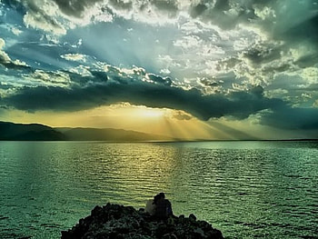 love, sea HD wallpaper
