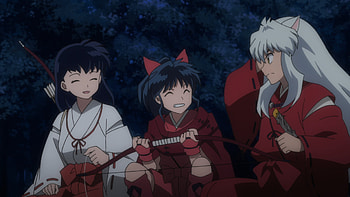 Moroha and Kikyo, InuYasha HD wallpaper