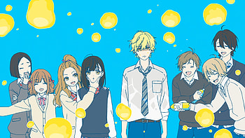 Anime, Honey Lemon Soda HD wallpaper