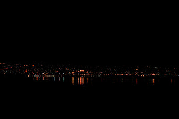 Cities, Night City, City Lights, Panorama, Minnesota, Duluth HD wallpaper