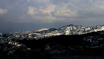 Beautiful Mountain Range, beautiful, mountain, snow, sky, nature HD wallpaper